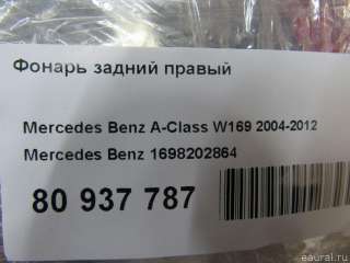 Фонарь задний правый Mercedes S W220 1999г. 1698202864 Mercedes Benz - Фото 8