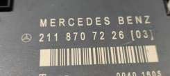 Блок управления двери передней правой Mercedes E W211 2003г. 211 870 72 26 03 - Фото 2