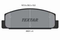 2003101 textar Тормозные колодки комплект к Mazda 323 S Арт 73666453