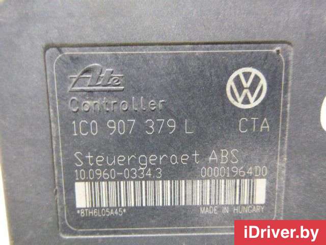Блок АБС (ABS) Volkswagen Beetle 1 2000г. 1J0698117D  - Фото 8