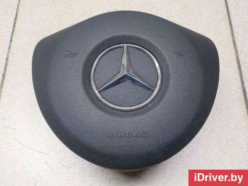 Подушка безопасности в рулевое колесо Mercedes A W176 2013г. 00086010009116 - Фото 1