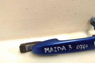Ручка наружная задняя левая Mazda 2 DY 2006г. art8443085 - Фото 3