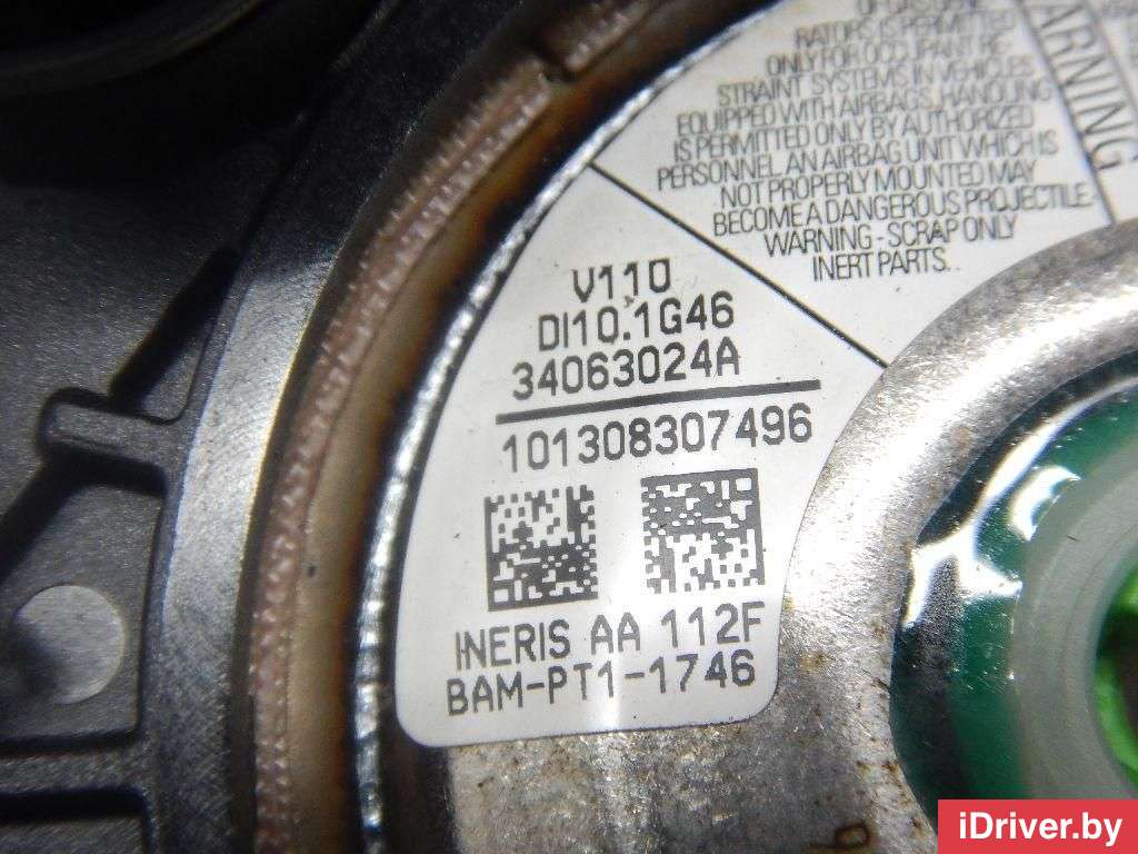 Подушка безопасности в рулевое колесо Ford Galaxy 2 2007г. 1677413  - Фото 8