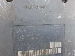 Блок ABS Mercedes C W203 2003г. A0345457732 - Фото 4
