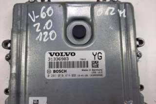 Блок управления двигателем Volvo V60 1 2012г. 31336983 , art11624616 - Фото 2