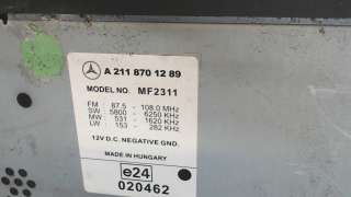Магнитола Mercedes E W211 2004г. a2118701289 - Фото 3
