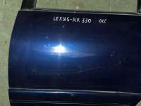 Дверь задняя левая Lexus RX 1 2001г.  - Фото 2