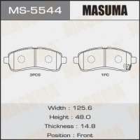 ms5544 masuma Тормозные колодки передние к Mazda Demio 3 Арт 72230877