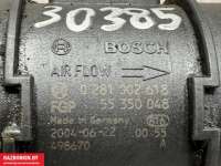Расходомер воздуха Opel Signum 2004г. 0281002618,55350048 - Фото 4