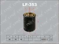 lf353 lynxauto Фильтр топливный к Mazda MPV 1 Арт 72228004