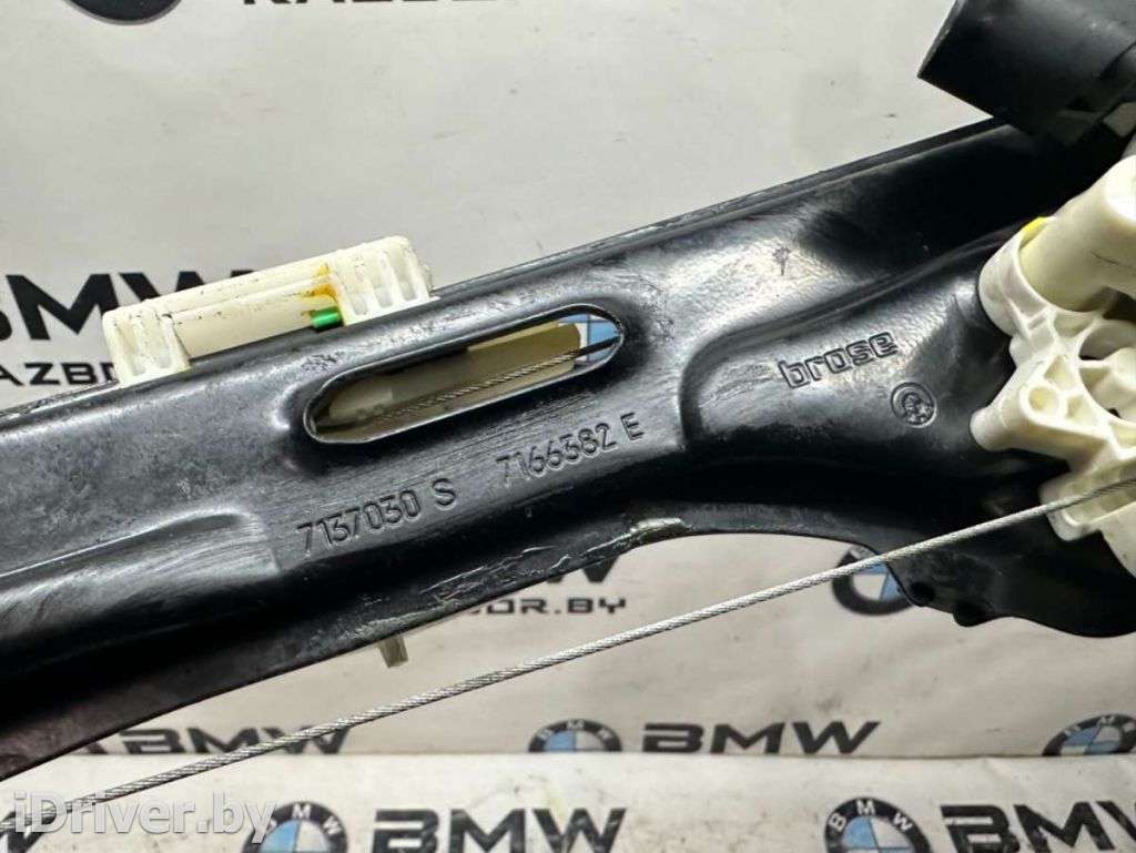 Моторчик стеклоподъемника задний правый BMW X5 E70 2011г. 51357166382, 7166382  - Фото 3