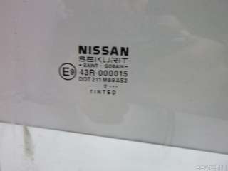 Стекло двери задней правой Nissan Almera N16 2002г. 82300BU001 Nissan - Фото 2