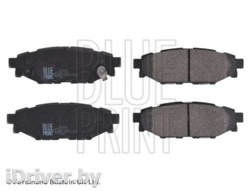 Тормозные колодки задние Subaru Outback 3 2003г. ads74233 blue-print - Фото 1