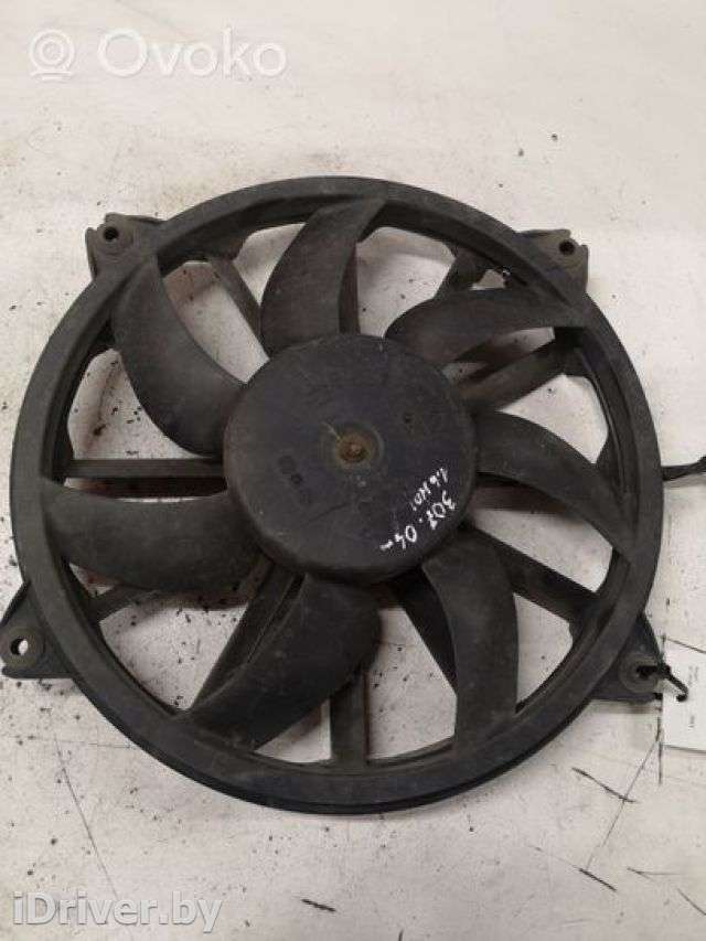 Вентилятор радиатора Peugeot 307 2006г. 874716t, 9650116580, 874711e , artJUT3843 - Фото 1