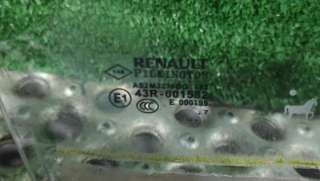 Стекло двери задней правой Renault Laguna 3 2008г. 43R001582 - Фото 2