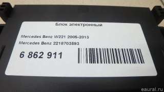 Блок электронный Mercedes CL C216 2007г. 2218703593 - Фото 6