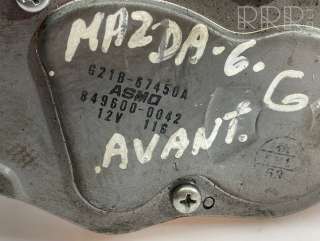 Моторчик заднего стеклоочистителя (дворника) Mazda 6 2 2010г. g21b67450a, 8496000042 , artLIN7345 - Фото 3