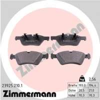 239252101 zimmermann Тормозные колодки передние к Mercedes R W251 Арт 72212568