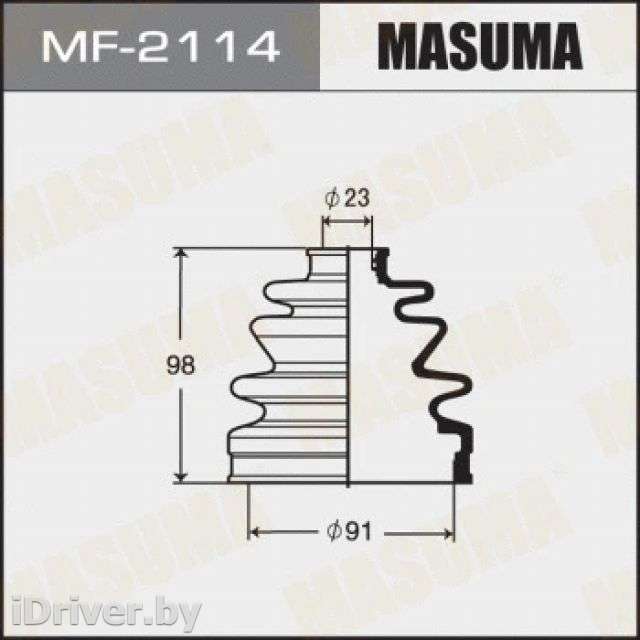 Пыльник Mitsubishi Galant 6 1989г. mf2114 masuma - Фото 1