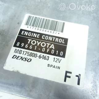Блок управления двигателем Toyota Corolla VERSO 2 2004г. 89661-0f010, 89661-0f010 , artDEH64881 - Фото 2