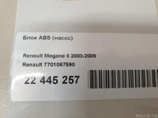 Блок ABS (насос) Renault Megane 2 2004г. 7701067590 - Фото 7
