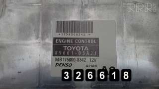 Блок управления двигателем Toyota Avensis 2 2005г. 89661-05a21, 89661-05a21 , artMNT31710 - Фото 3