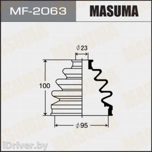 Пыльник Nissan Terrano 1 1987г. mf2063 masuma - Фото 1