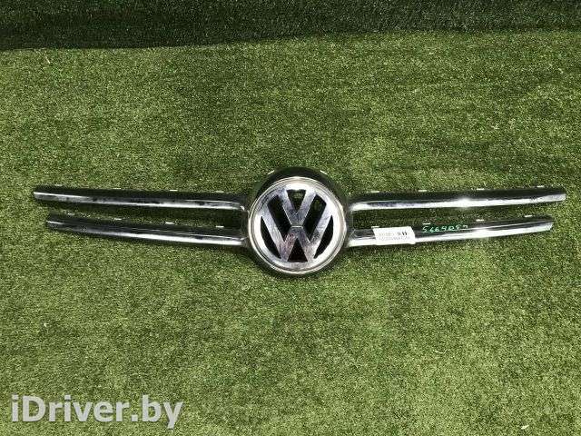 Накладка решетки радиатора Volkswagen Touareg 1  7L6853668B - Фото 1