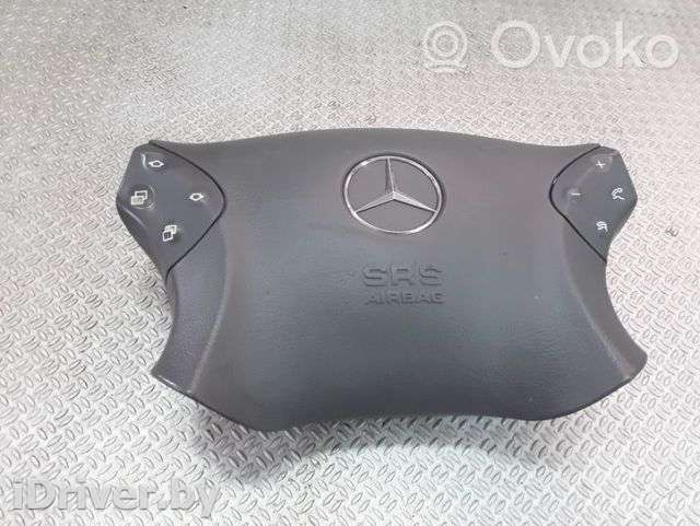 Подушка безопасности водителя Mercedes C W203 2001г. 2034601198, 000600297, 6t2002971155 , artDEV96275 - Фото 1