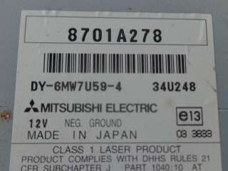 Магнитола Mitsubishi Outlander XL 2009г. 8701A261 - Фото 7