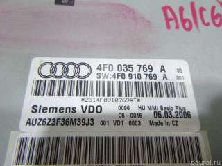 Проигрыватель CD/DVD Audi A6 C6 (S6,RS6) 2006г. 4F0910769G VAG - Фото 9