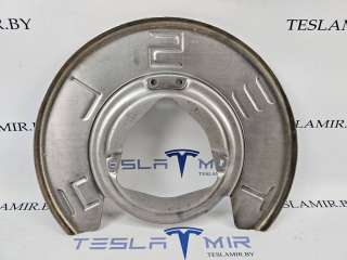 Кожух защитный тормозного диска передний Tesla model 3 2020г. 1044661-00,1044662-00 - Фото 2