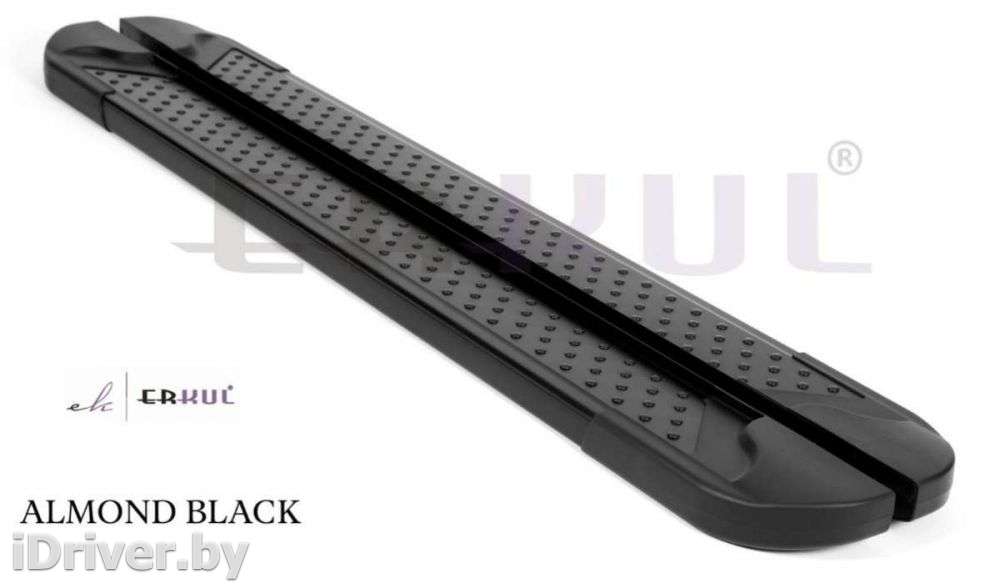 Обвес (комплект) боковые алюминиевые подножки Almond Black Renault Master 3 2019г.   - Фото 1