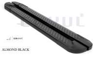  Подножка к Kia Sorento 1 (боковые алюминиевые подножки Almond Black) Арт 75117134