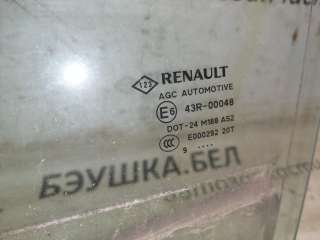 Стекло двери задней левой Renault Scenic 3 2009г. 7700828350 - Фото 5