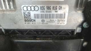 Блок управления двигателем Audi A4 B7 2005г. 03G906016GN - Фото 4