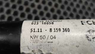 Кронштейн крепления бампера переднего BMW 5 E39 2001г. 51118159360 - Фото 3