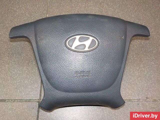 Подушка безопасности в рулевое колесо Hyundai Santa FE 2 (CM) 2007г.  - Фото 1