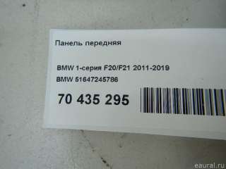 Панель передняя BMW 1 F20/F21 2012г. 51647245786 - Фото 6