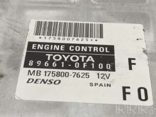 Блок управления двигателем Toyota Corolla VERSO 2 2006г. 896610f100, 1758007625 , artLIG7775 - Фото 4