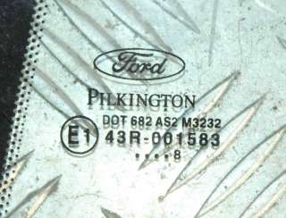 форточка двери задней правой Ford Fusion 1 2006г.  - Фото 2