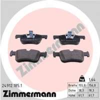 249121851 zimmermann Тормозные колодки комплект BMW 3 F80 Арт 73669024