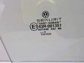 Стекло двери передней правой Volkswagen Golf 4 1999г. 1J4845202G VAG - Фото 3