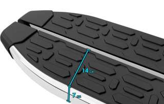 Пороги (комплект) боковые алюминиевые подножки EvoCHROME Ford Kuga 1 2019г.  - Фото 5