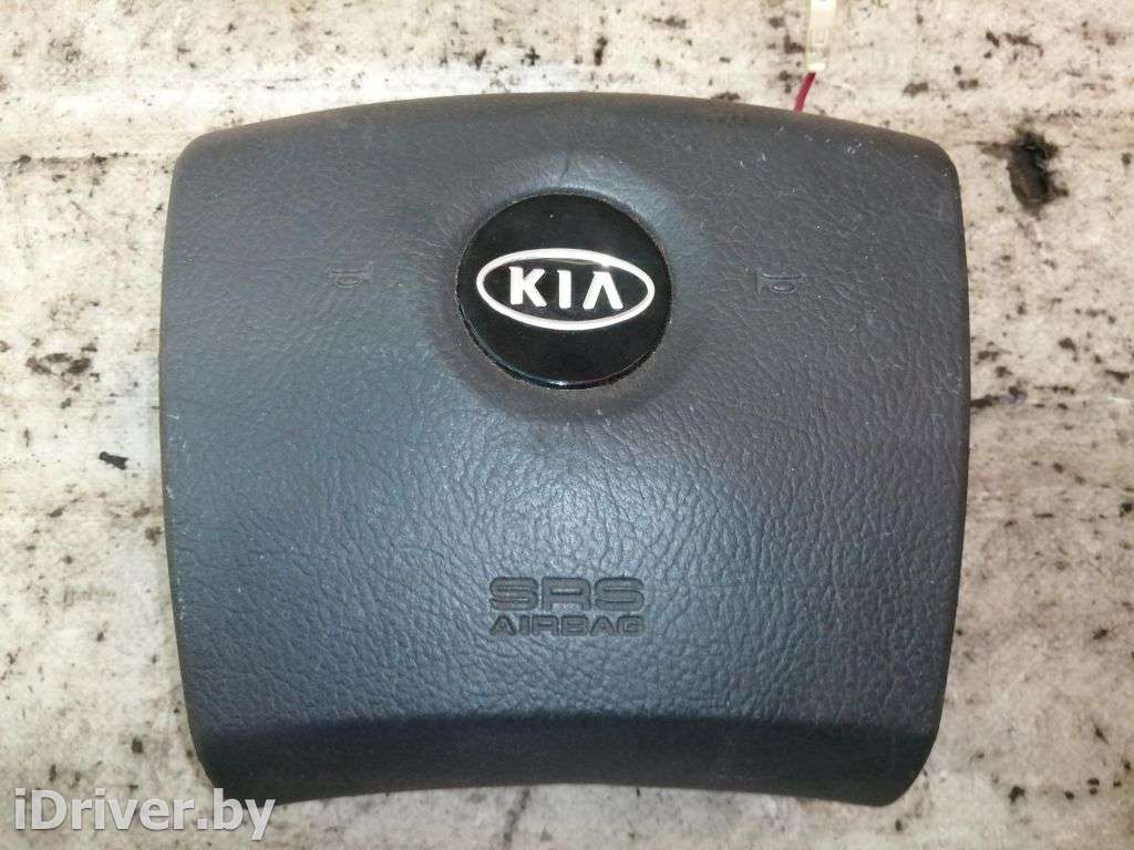 Подушка безопасности водителя Kia Sorento 1 2006г. 569103E050CQ  - Фото 1