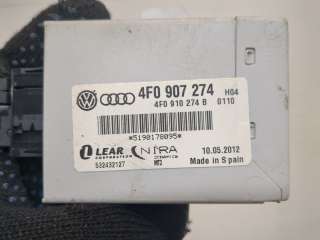 Блок контроля давления в шинах Audi Q7 4L 2013г. 4f0907274 - Фото 4