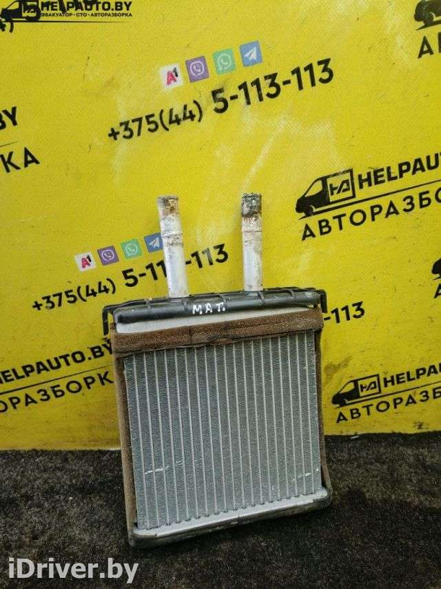Радиатор отопителя (печки) Daewoo Matiz M150 restailing 2007г.  - Фото 1