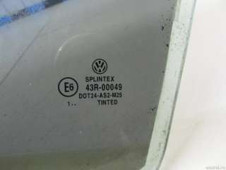 Стекло двери задней левой Volkswagen Golf 4 2003г. 1J6845025G VAG - Фото 2