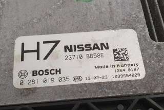 Блок управления двигателем Nissan Qashqai+2 2013г. 23710BB58E, 0281019035 , art10383929 - Фото 4
