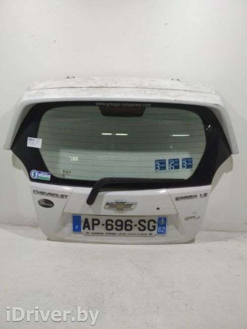 Крышка багажника (дверь 3-5) Chevrolet Spark M300 2012г.  - Фото 1